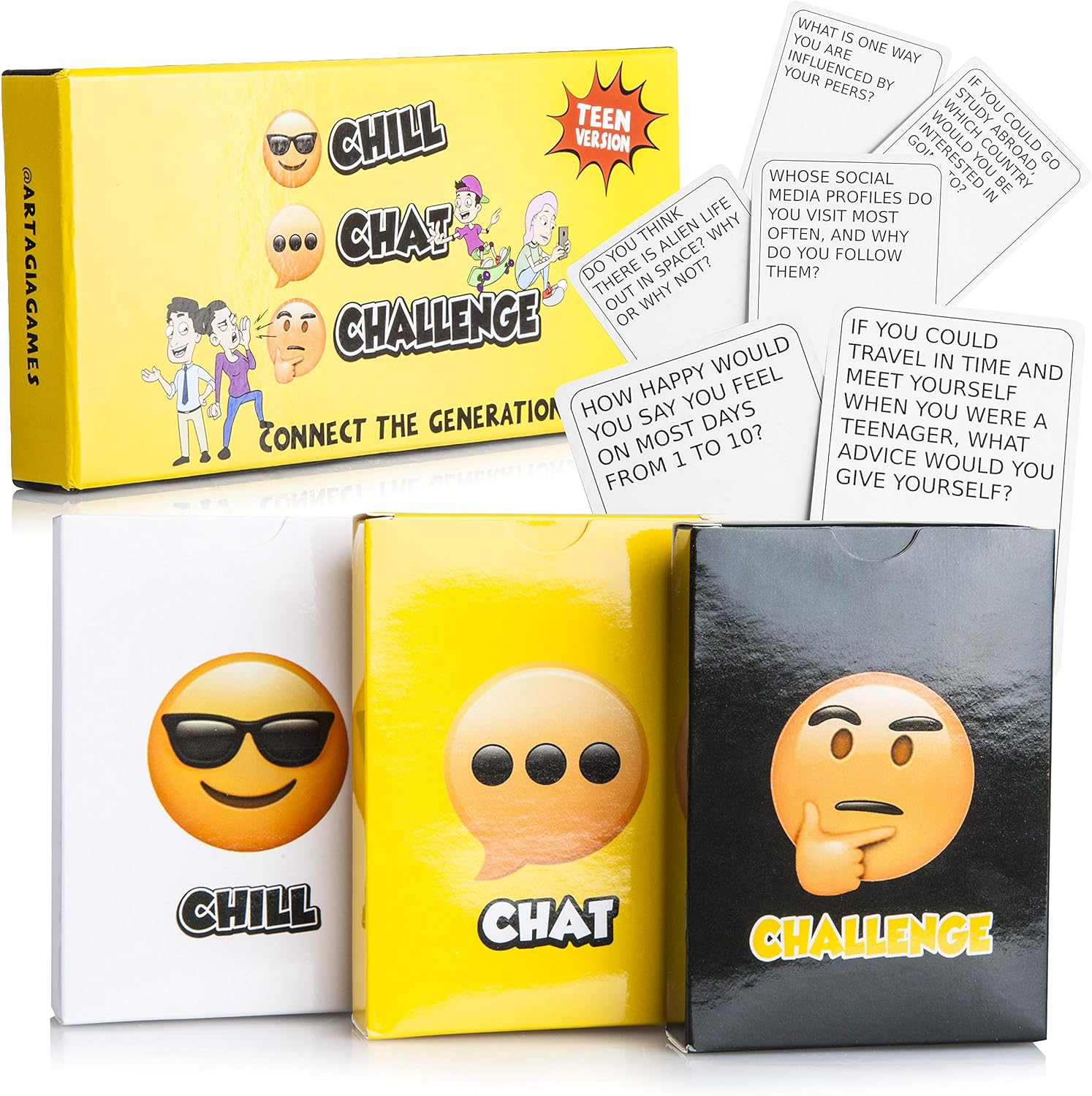 Fun Social Skills and Therapy Game: CBT Therapeutic Family Game for Meaningful Conversations and Open Communication Between Adults and Teenagers Leading to Better Relationships. Great Counseling Tool Fun Social Skills and Therapy Game: CBT Therapeutic Family Game for Meaningful Conversations and Open Communication Between Adults and Teenagers Leading to Better Relationships. Great Counseling Tool